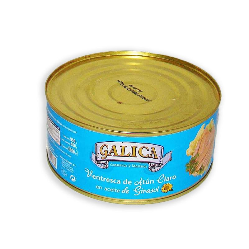 VENTRESCA ATÚN CLARO ACEITE GIRASOL RO-1000 12/950g